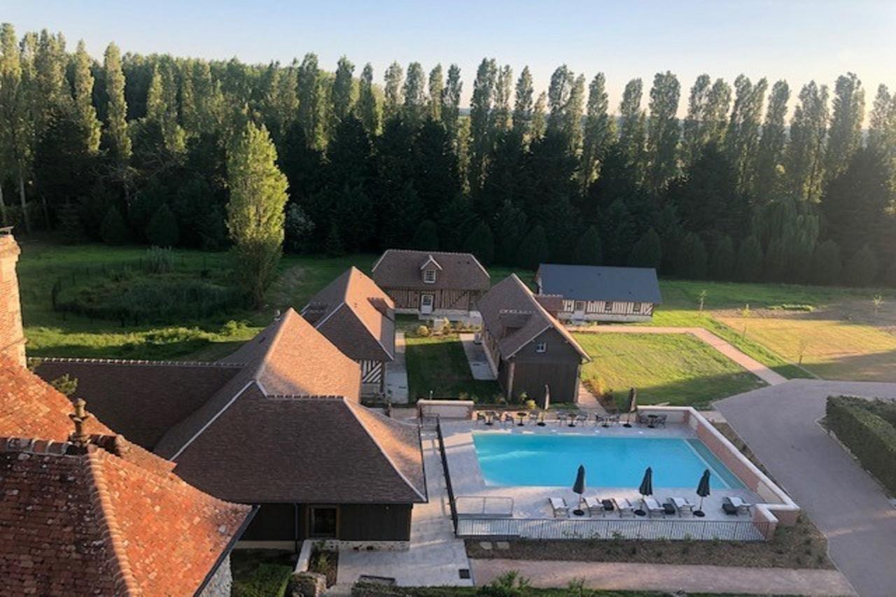 Les Manoirs Des Portes De Deauville - Small Luxury Hotel Of The World Canapville  Exteriör bild