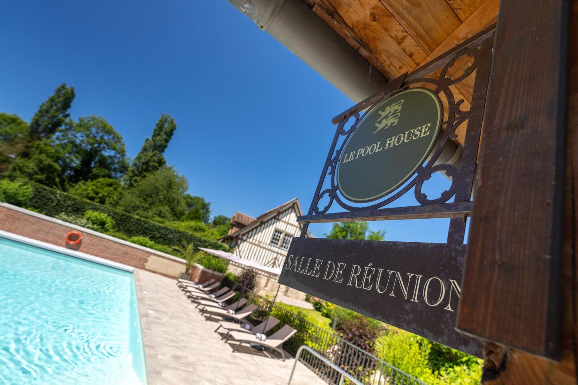 Les Manoirs Des Portes De Deauville - Small Luxury Hotel Of The World Canapville  Exteriör bild