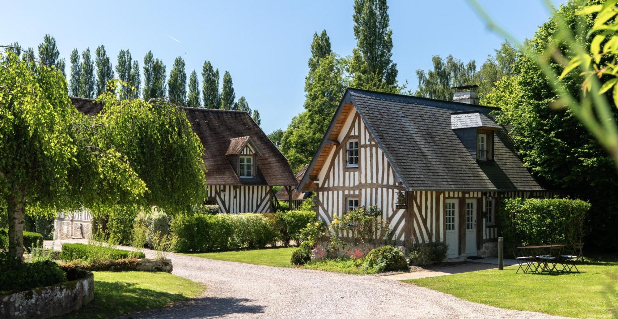 Les Manoirs Des Portes De Deauville - Small Luxury Hotel Of The World Canapville  Exteriör bild