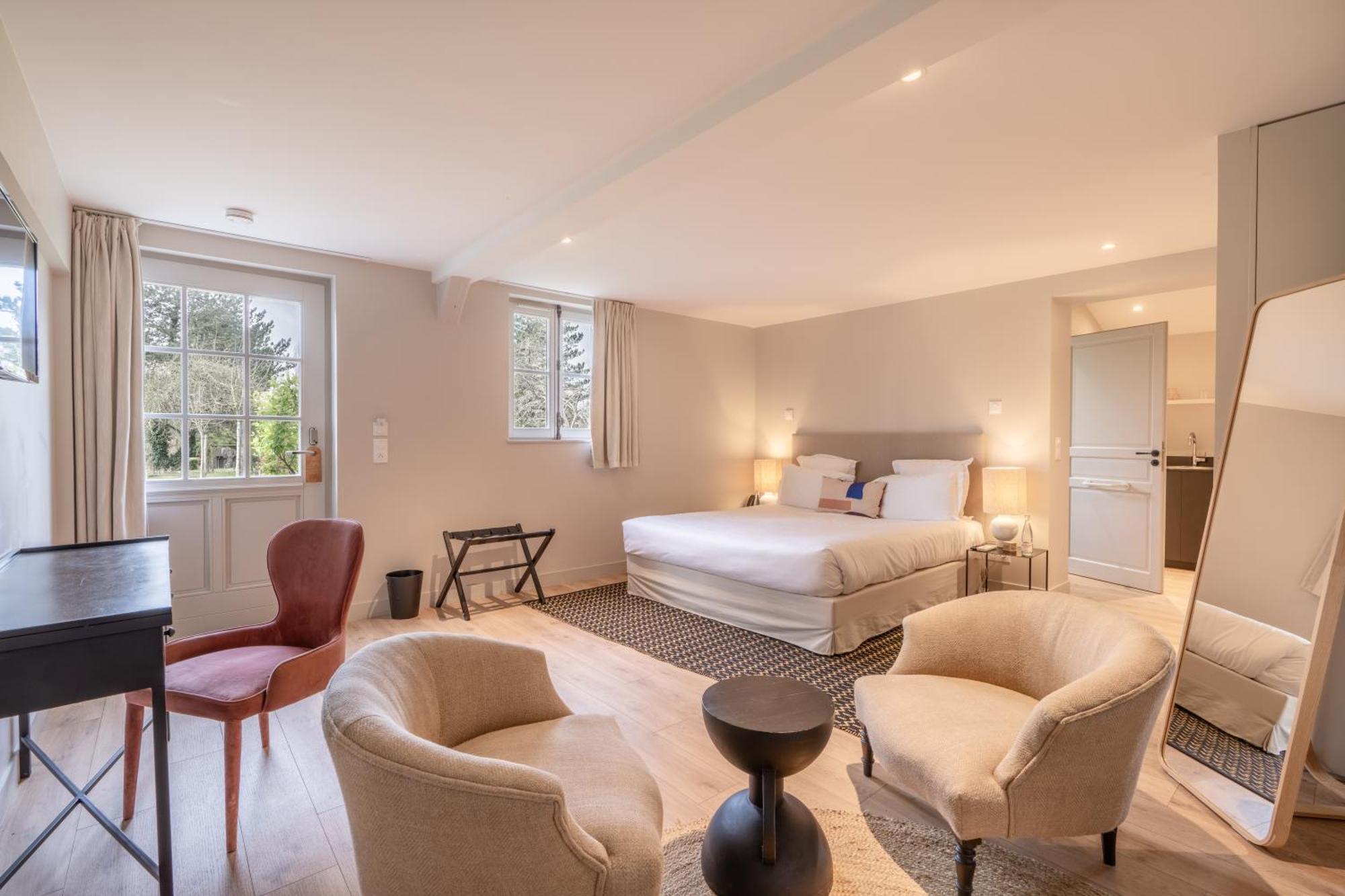 Les Manoirs Des Portes De Deauville - Small Luxury Hotel Of The World Canapville  Exteriör bild